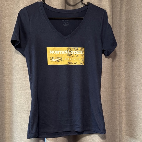Nike Tops - Montana State Women's Nike Navy V-Neck Top